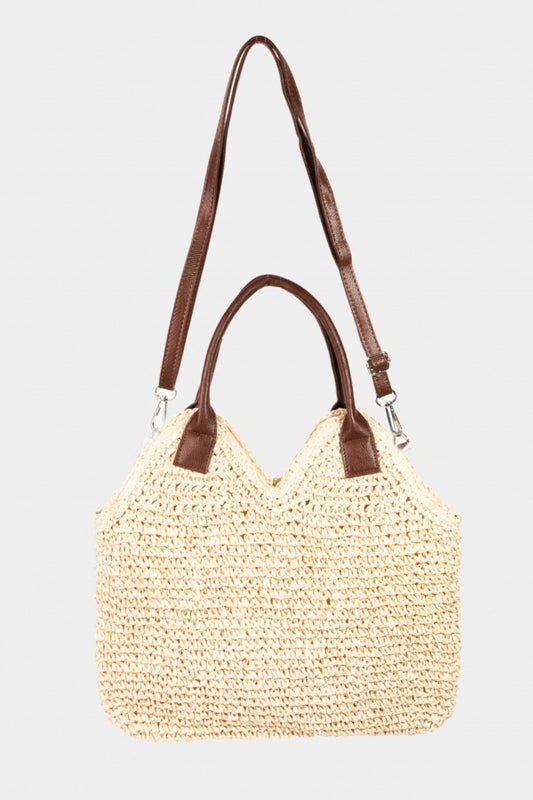 Straw Braided Shoulder Bag