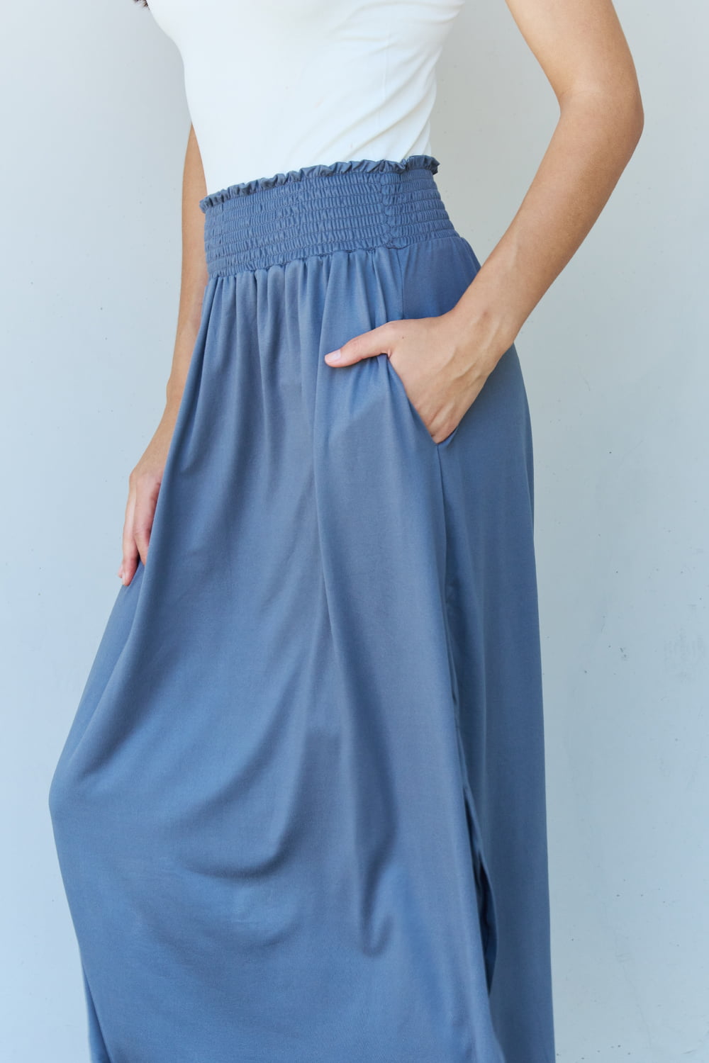 Doublju Comfort Maxi Skirt