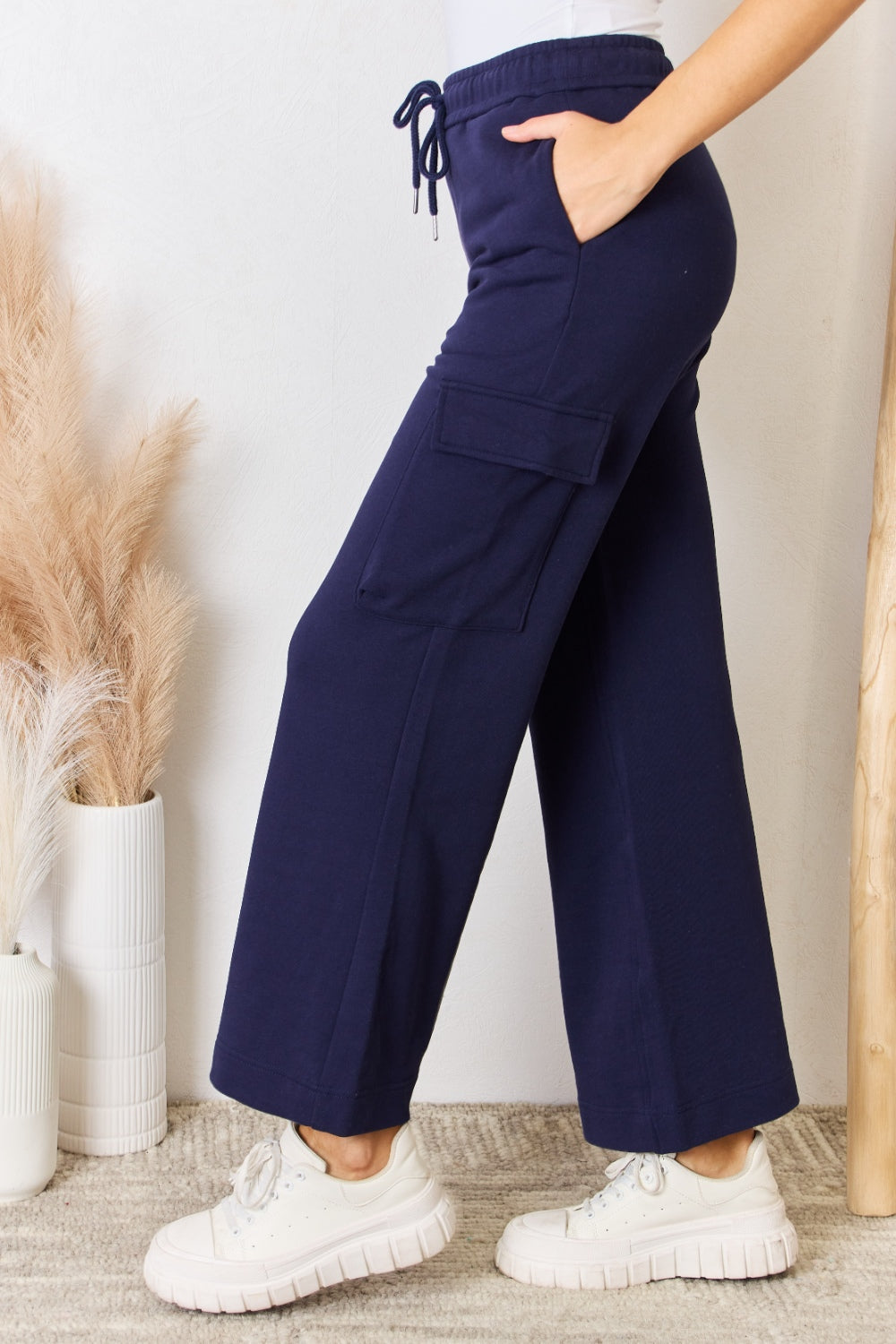 Cargo Wide Leg Pants