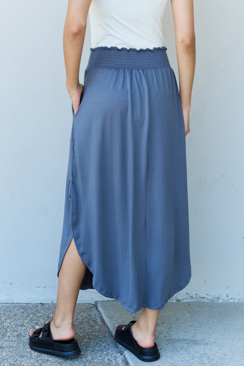 Doublju Comfort Maxi Skirt