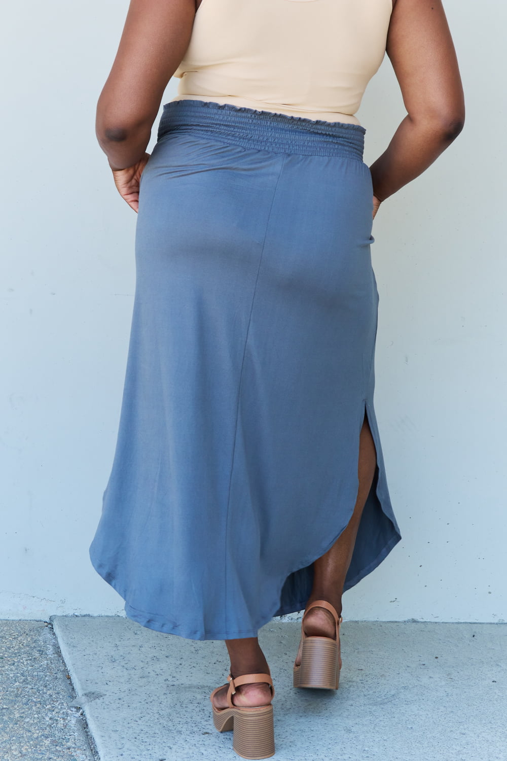 Doublju Comfort Maxi Skirt